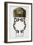 Ground and Facade: Pantheon, Rome, Le Costume Ancien et Moderne, c.1820-30-Fumagalli-Framed Giclee Print