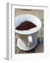 Ground Coffee in Filter-Sara Danielsson-Framed Photographic Print