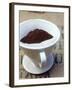 Ground Coffee in Filter-Sara Danielsson-Framed Photographic Print