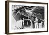 Ground Crews of American Air Forces Keep the Engines Tuned Up for the Flying Tigers.-Farm Security Administration-Framed Art Print