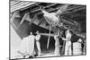 Ground Crews of American Air Forces Keep the Engines Tuned Up for the Flying Tigers.-Farm Security Administration-Mounted Art Print