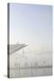 Ground Fog Above the Elbe, Bizarre, Unusual, Elbberg Campus, Altona-Axel Schmies-Stretched Canvas