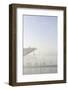 Ground Fog Above the Elbe, Bizarre, Unusual, Elbberg Campus, Altona-Axel Schmies-Framed Photographic Print