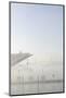 Ground Fog Above the Elbe, Bizarre, Unusual, Elbberg Campus, Altona-Axel Schmies-Mounted Photographic Print