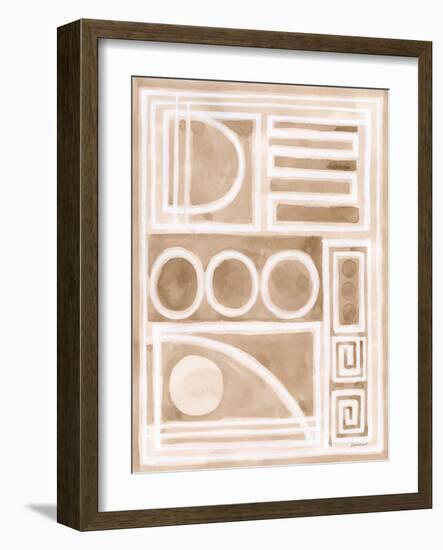 Ground Plan III-Kathrine Lovell-Framed Art Print