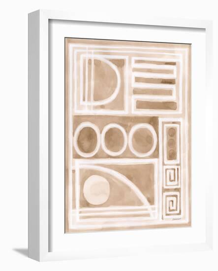 Ground Plan III-Kathrine Lovell-Framed Art Print