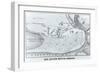 Ground Plan of the Battle of San Jacinto-null-Framed Giclee Print