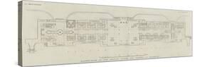 Ground-Plan of the Crystal Palace and Gardens, at Sydenham-null-Stretched Canvas