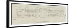 Ground-Plan of the Crystal Palace and Gardens, at Sydenham-null-Framed Giclee Print