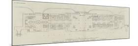 Ground-Plan of the Crystal Palace and Gardens, at Sydenham-null-Mounted Giclee Print