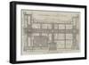 Ground Plan of the International Exhibition Building-John Dower-Framed Giclee Print