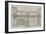 Ground Plan of the International Exhibition Building-John Dower-Framed Giclee Print