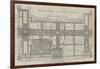 Ground Plan of the International Exhibition Building-John Dower-Framed Giclee Print