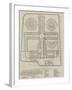 Ground Plan of the Middlesex House of Detention-null-Framed Giclee Print