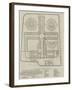 Ground Plan of the Middlesex House of Detention-null-Framed Giclee Print