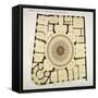 Ground Plan of the New Coal Exchange in Lower Thames Street, City of London, 1849-null-Framed Stretched Canvas