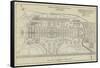 Ground Plan of the Vienna Universal Exhibition, 1873-John Dower-Framed Stretched Canvas