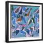 Ground Sample in Blue, 2017-David McConochie-Framed Giclee Print