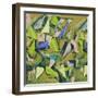 Ground Sample in Green, 2017-David McConochie-Framed Giclee Print