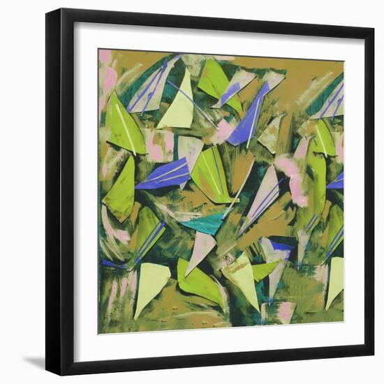 Ground Sample in Green, 2017-David McConochie-Framed Giclee Print