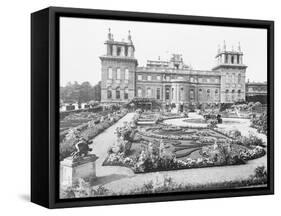 Ground View of Blenheim Palace in England-null-Framed Stretched Canvas