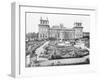 Ground View of Blenheim Palace in England-null-Framed Photographic Print