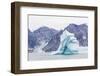 Grounded Icebergs, Sydkap, Scoresbysund, Northeast Greenland, Polar Regions-Michael Nolan-Framed Photographic Print