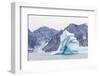 Grounded Icebergs, Sydkap, Scoresbysund, Northeast Greenland, Polar Regions-Michael Nolan-Framed Photographic Print