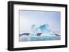 Grounded Icebergs, Sydkap, Scoresbysund, Northeast Greenland, Polar Regions-Michael Nolan-Framed Photographic Print