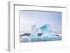 Grounded Icebergs, Sydkap, Scoresbysund, Northeast Greenland, Polar Regions-Michael Nolan-Framed Photographic Print