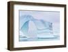 Grounded Icebergs, Sydkap, Scoresbysund, Northeast Greenland, Polar Regions-Michael Nolan-Framed Photographic Print