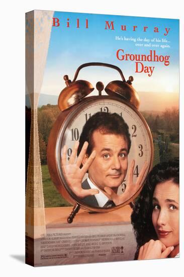 GROUNDHOG DAY [1993], directed by HAROLD RAMIS.-null-Stretched Canvas