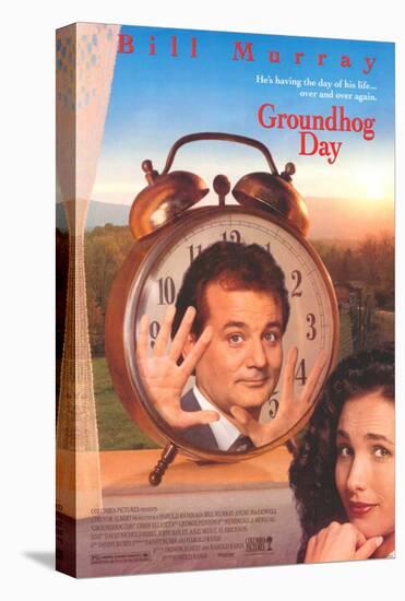 Groundhog Day-null-Stretched Canvas