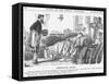 Groundless Alarm, 1865-George Du Maurier-Framed Stretched Canvas