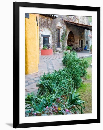 Grounds and Buildings of Historic La Valenciana Mine, Guanajuato State, Mexico-Julie Eggers-Framed Premium Photographic Print
