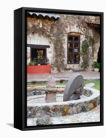 Grounds and Buildings of Historic La Valenciana Mine, Guanajuato State, Mexico-Julie Eggers-Framed Stretched Canvas
