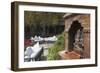 Grounds of Dwarika's Hotel, Kathmandu, Nepal, Asia-Ian Trower-Framed Photographic Print