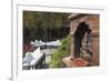 Grounds of Dwarika's Hotel, Kathmandu, Nepal, Asia-Ian Trower-Framed Photographic Print