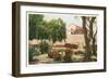 Grounds of Old Mission, San Diego, California-null-Framed Art Print