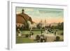 Grounds of the 1915 Exposition, Balboa Park, San Diego, California-null-Framed Art Print