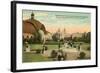 Grounds of the 1915 Exposition, Balboa Park, San Diego, California-null-Framed Art Print