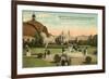 Grounds of the 1915 Exposition, Balboa Park, San Diego, California-null-Framed Art Print