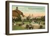 Grounds of the 1915 Exposition, Balboa Park, San Diego, California-null-Framed Art Print