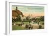 Grounds of the 1915 Exposition, Balboa Park, San Diego, California-null-Framed Art Print