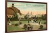 Grounds of the 1915 Exposition, Balboa Park, San Diego, California-null-Framed Art Print