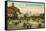 Grounds of the 1915 Exposition, Balboa Park, San Diego, California-null-Framed Stretched Canvas