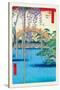 Grounds of the Kameido Tenjin Shrine-Ando Hiroshige-Stretched Canvas