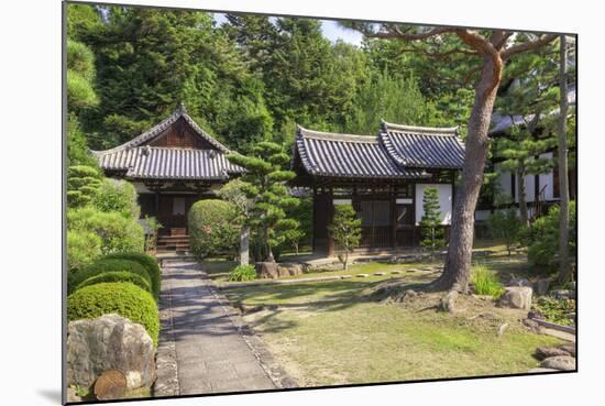 Grounds of the Shingon-in Temple, Nara, Japan.-Dennis Flaherty-Mounted Photographic Print