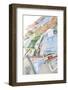 Group Banknotes of Different Countries around the World-pedrosala-Framed Photographic Print