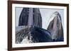 Group Feeding Humpback Whales, Alaska-Paul Souders-Framed Photographic Print